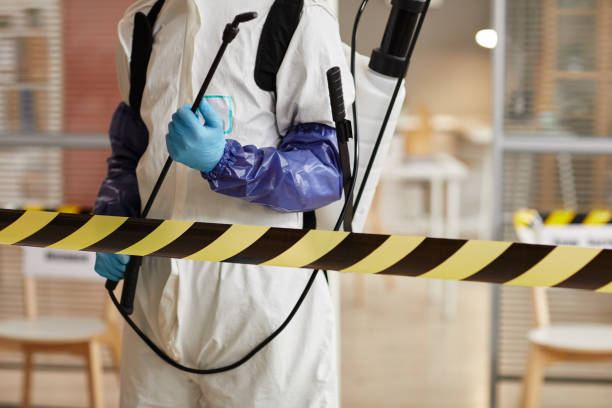 Professional Biohazard Cleanup technician working in Niles, IL